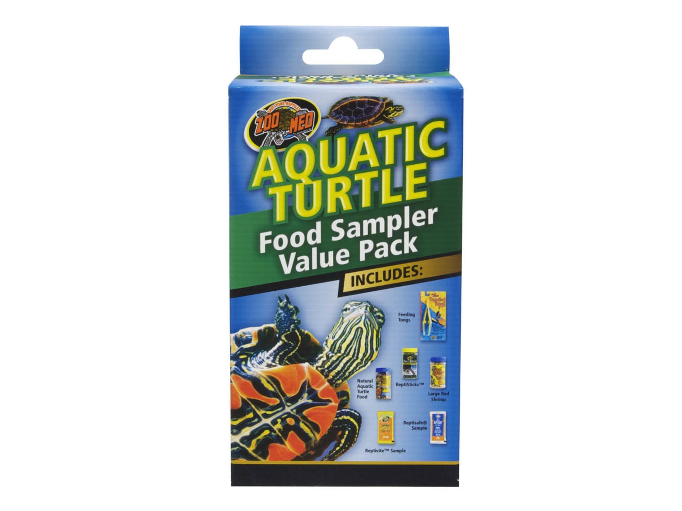Zoo Med Aquatic Turtle Food Sampler Value Pack Display 1ea