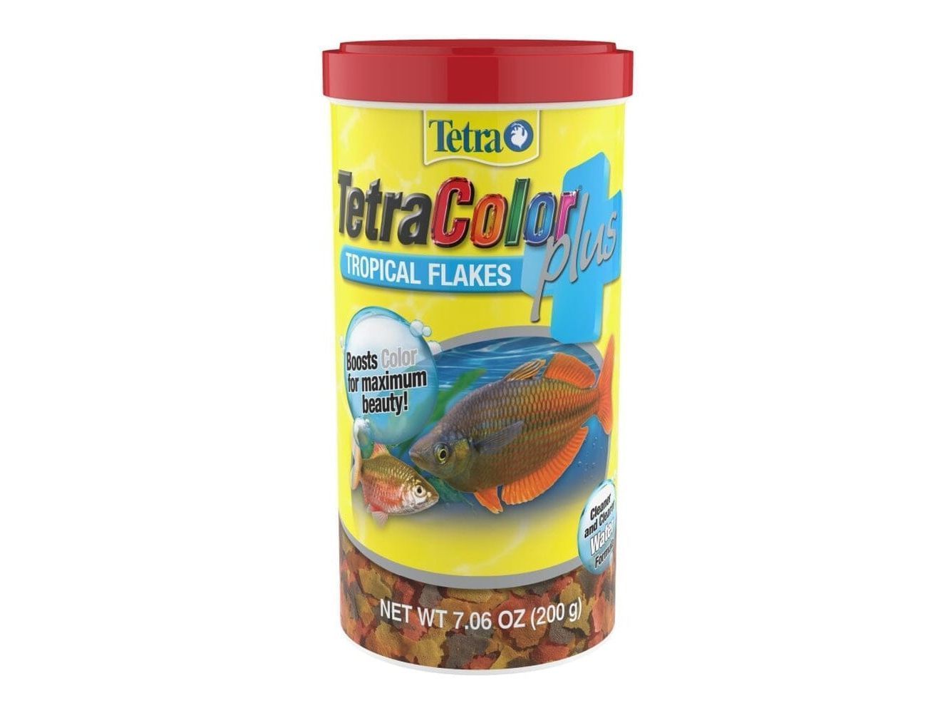 Tetra TetraColor Plus Tropical Flakes Fish Food 1ea/7.06 oz Aquatic Diet Tetra