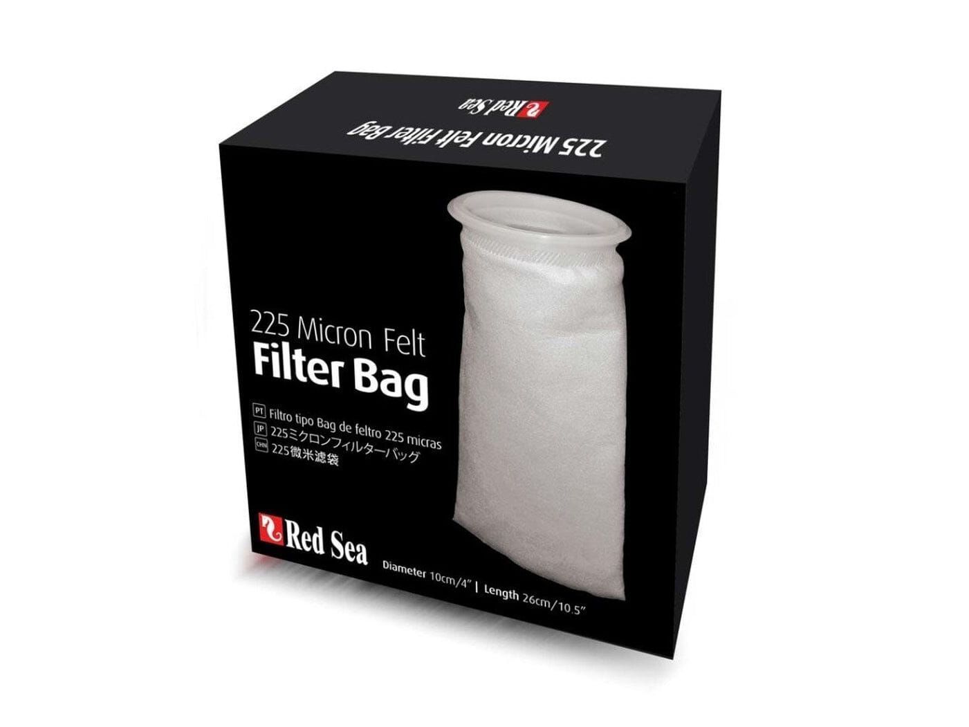 Red Sea Reefer Fine Felt Filter Socks White, 1ea/4 In X 10.5 in Aquarium Filtration Red Sea