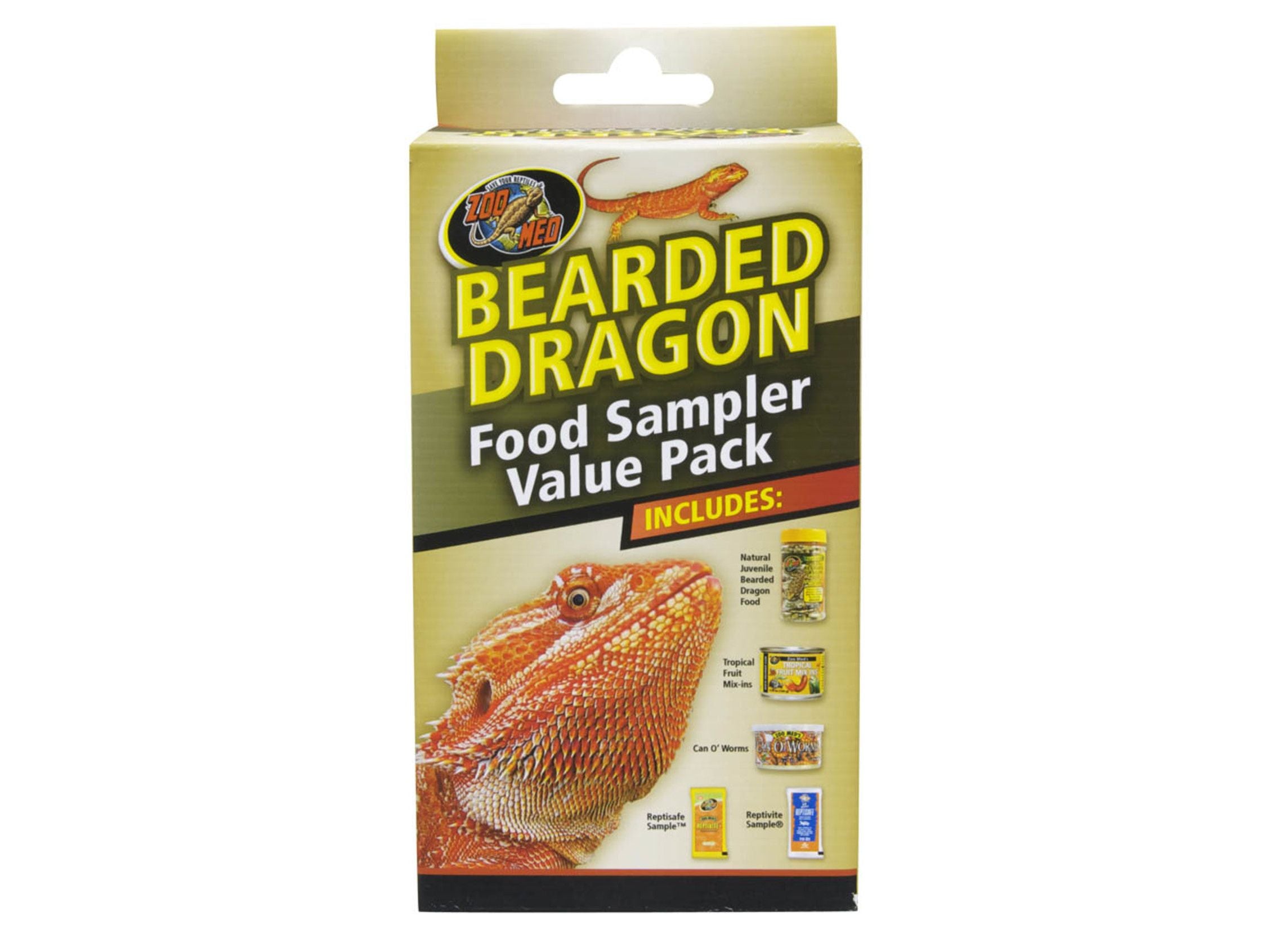 Zoo Med Bearded Dragon Food Sampler Value Pack Display 1ea