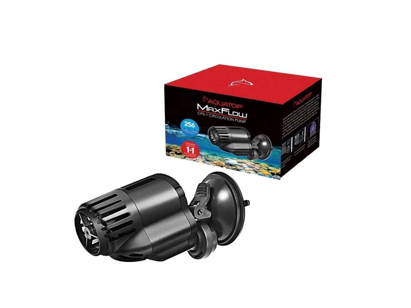 Aquatop Circulating Pump with Suction Cup Mount 1ea/256 GPH Fish Supplies Aquatop