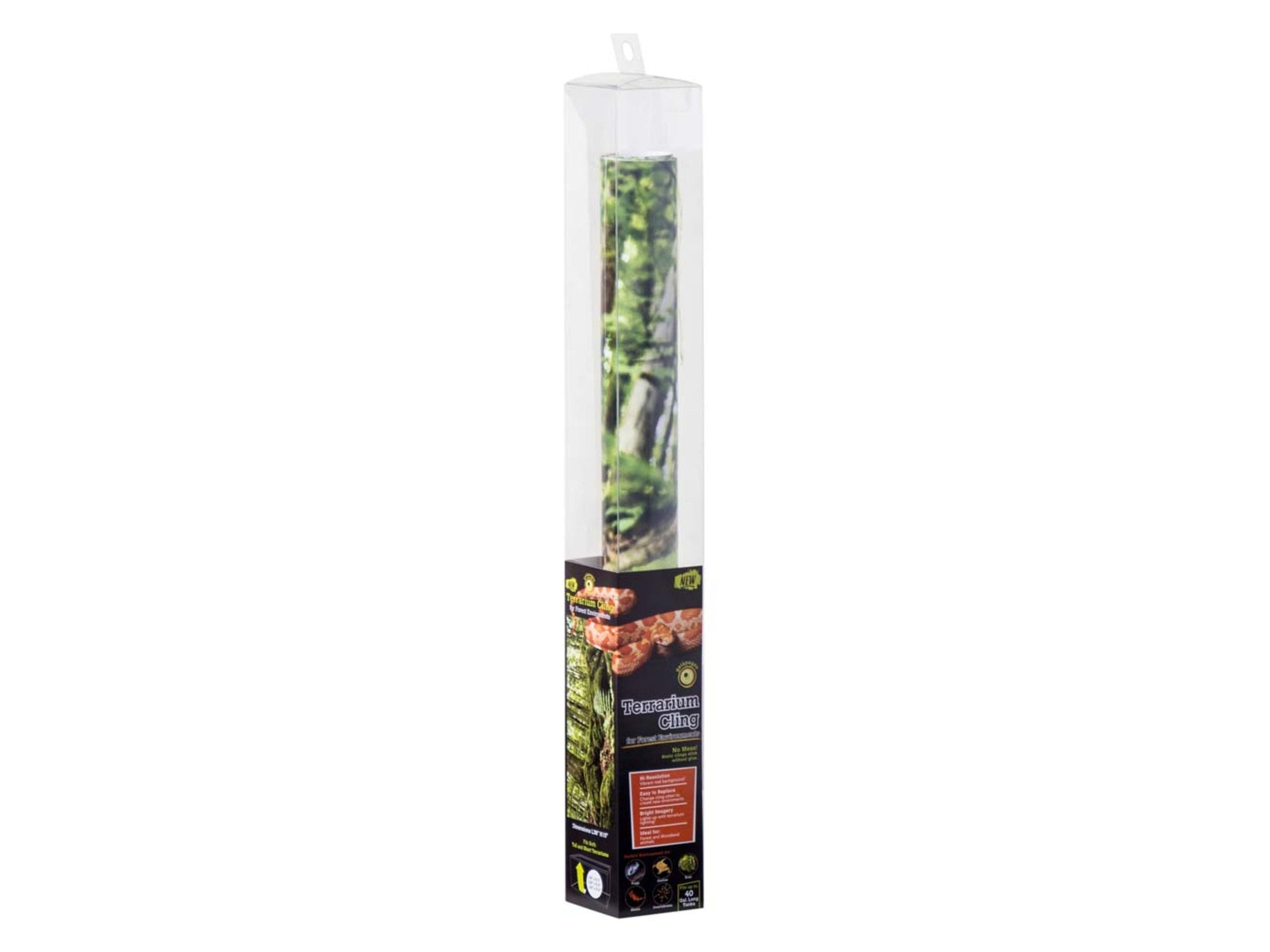 Galapagos Terrarium Cling Background Forest 15 in X 36 in Galapagos