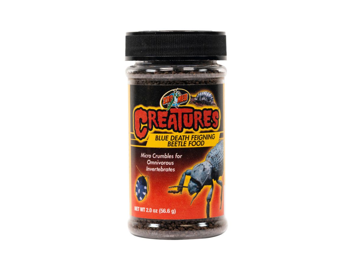 Zoo Med Creatures Blue Death Feigning Beetle Food 1ea/2 oz