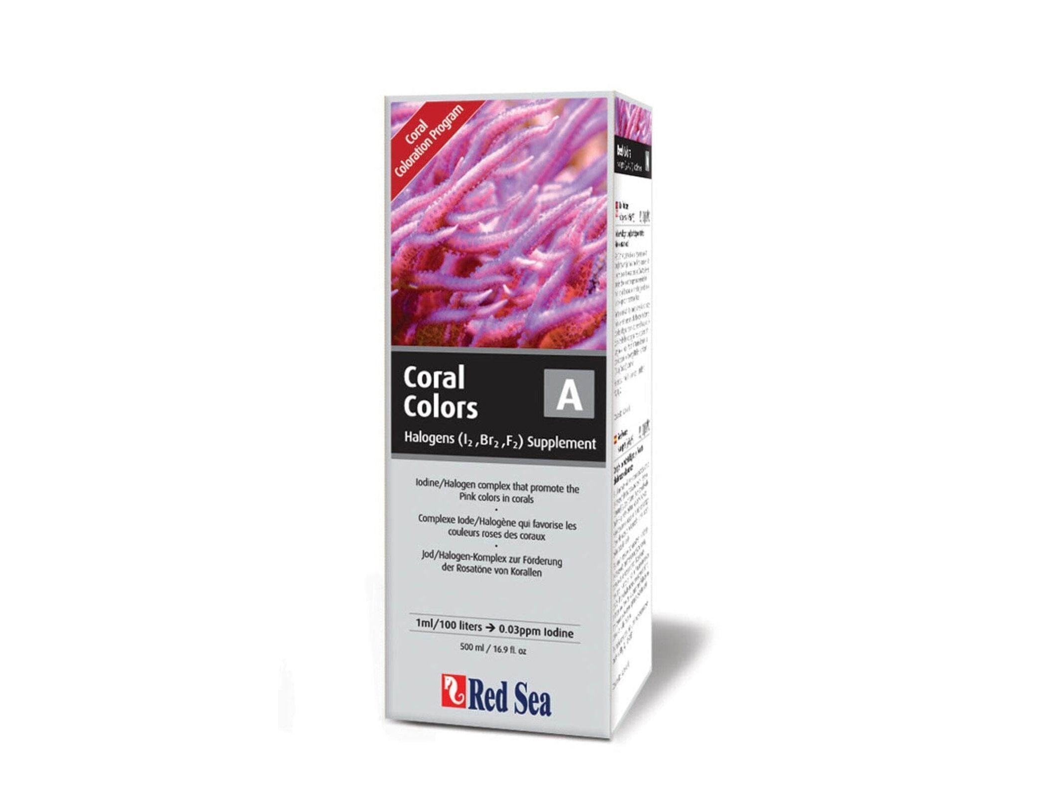 Red Sea RCP Reef Colors A Supplement 1ea/16.9 fl oz Aquarium Additives Red Sea