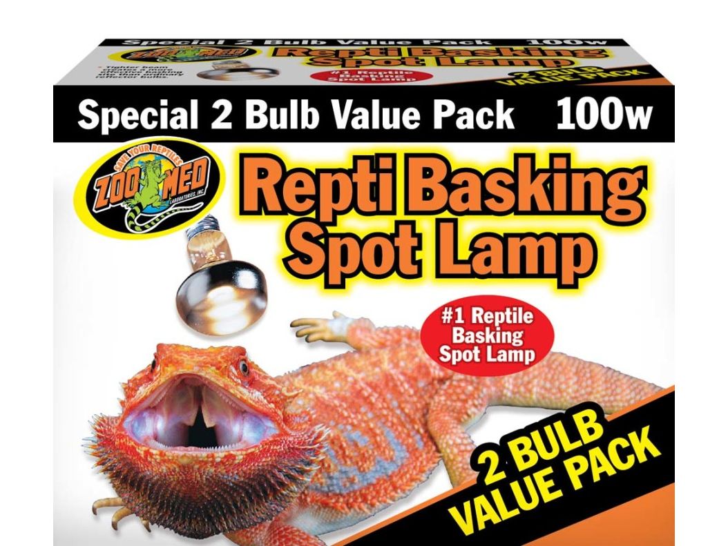 Zoo Med Repti Basking Spot Lamp 1ea/100 W, 2 pk