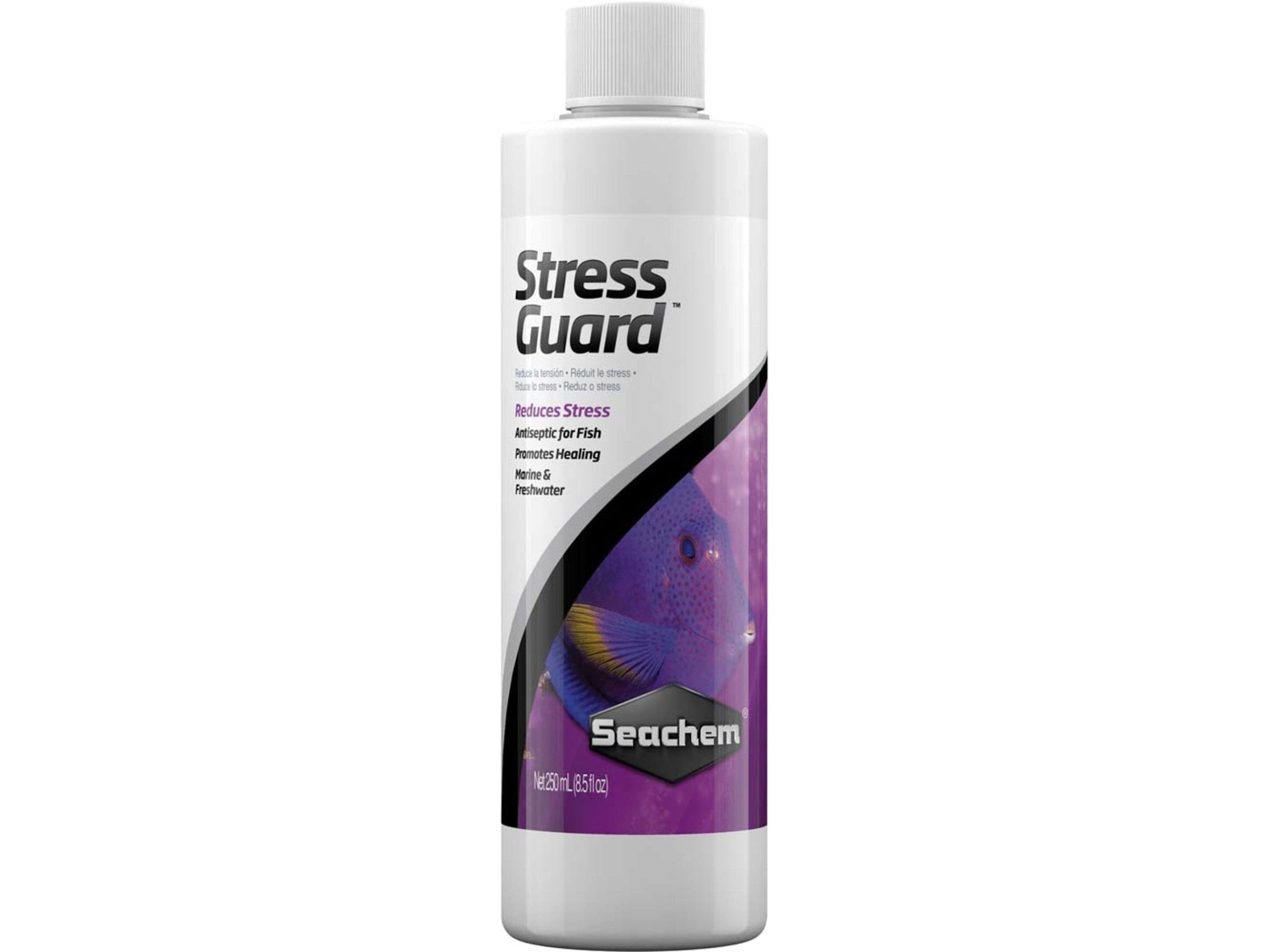 Seachem Laboratories StressGuard Medication Supplement 1ea/8.5 fl oz Fish Supplies Seachem