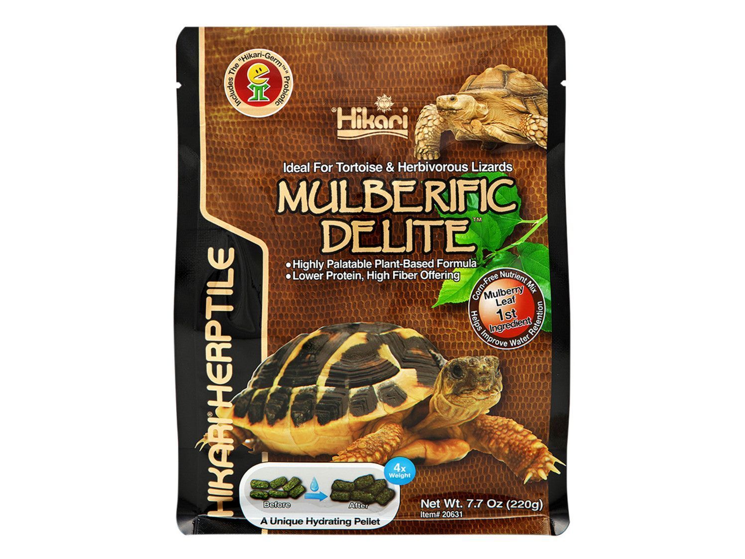 Hikari USA Mulberific Delite Tortoise Food 1ea/7.7 oz