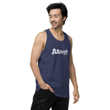 Load image into Gallery viewer, Men’s Premium Tank Top with White Logo
