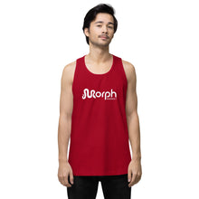 Load image into Gallery viewer, Men’s Premium Tank Top with White Logo
