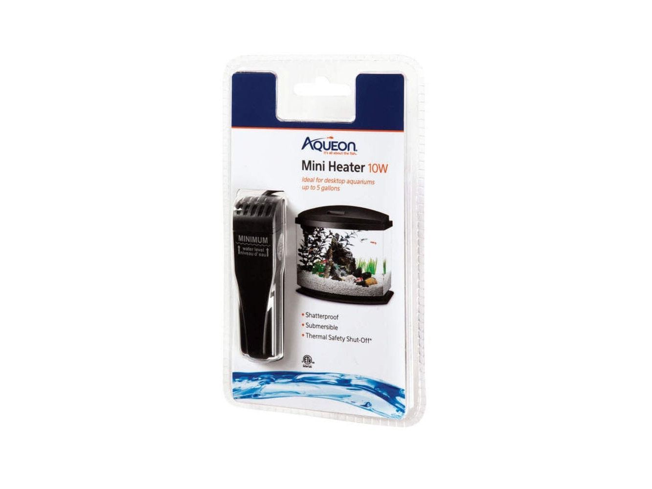 Aqueon Mini Aquarium Heater, 10W, Up To 5 gal shop.morphmarket.com