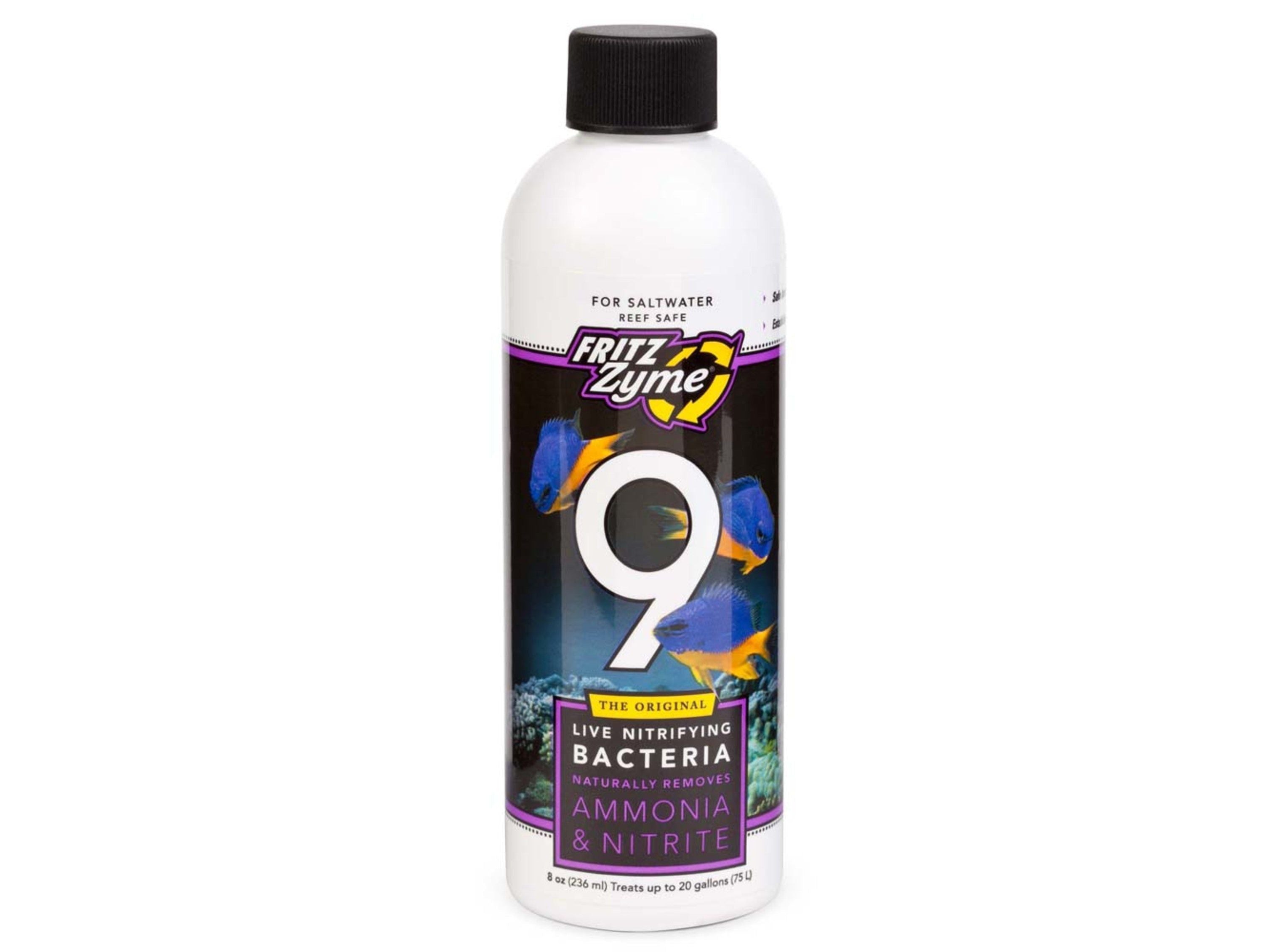 Fritz FritzZyme 9 Saltwater Live Nitrifying Bacteria 1ea/8 fl oz