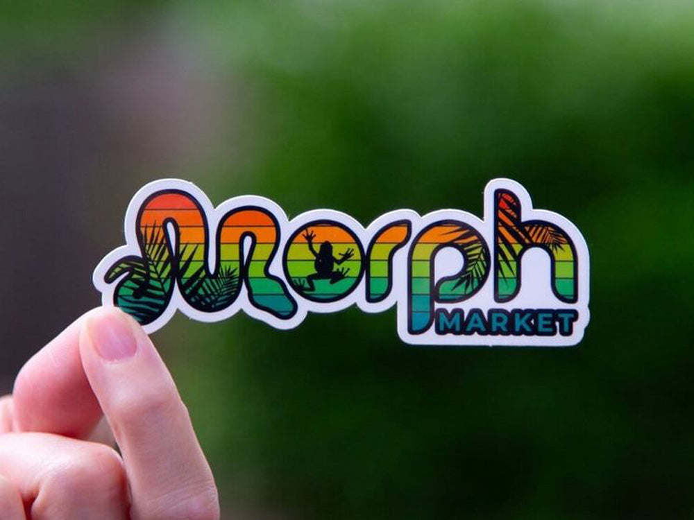 MorphMarket Retro Sticker - Free Shipping on Select Items
