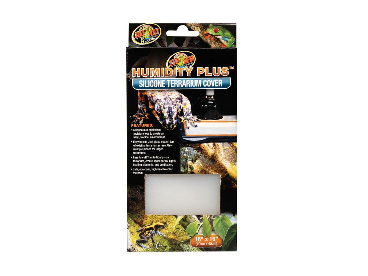 Zoo Med Humidity Plus Silicone Terrarium Cover 1ea/16In X 16 in