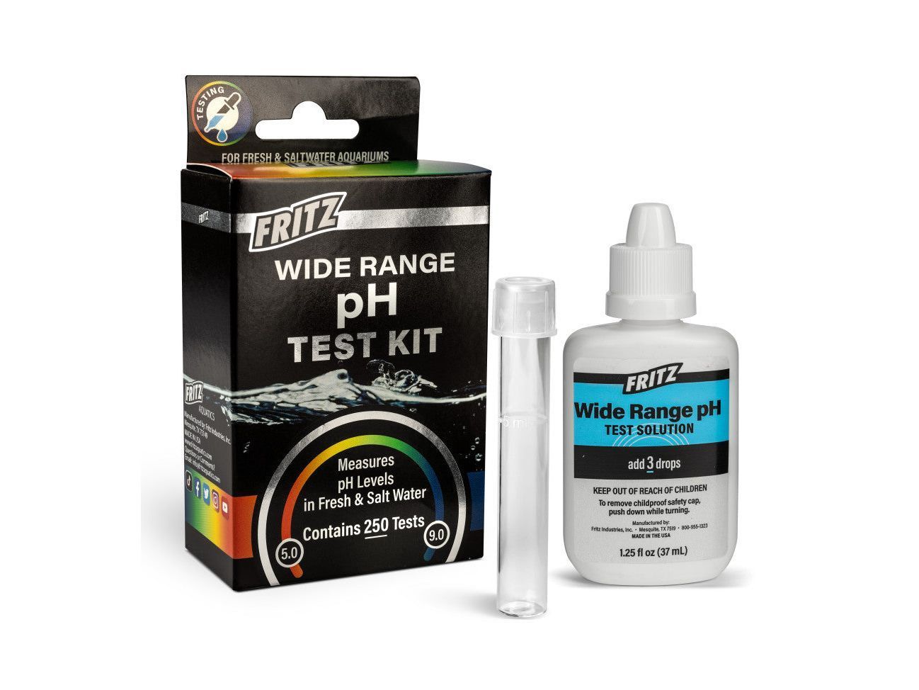 Fritz Wide Range PH Test Kit 1ea/One Size