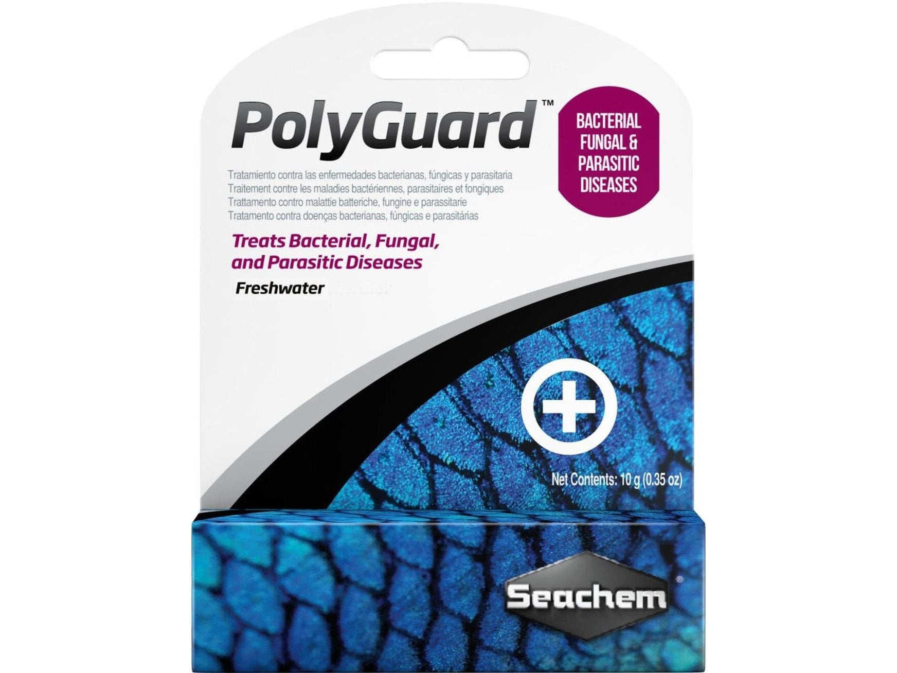 Seachem Laboratories PolyGuard Bacterial, Fungal and Parasitic Diseases Treatment 1ea/0.4 oz Animals & Pet Supplies > Pet Supplies > Fish Supplies Seachem