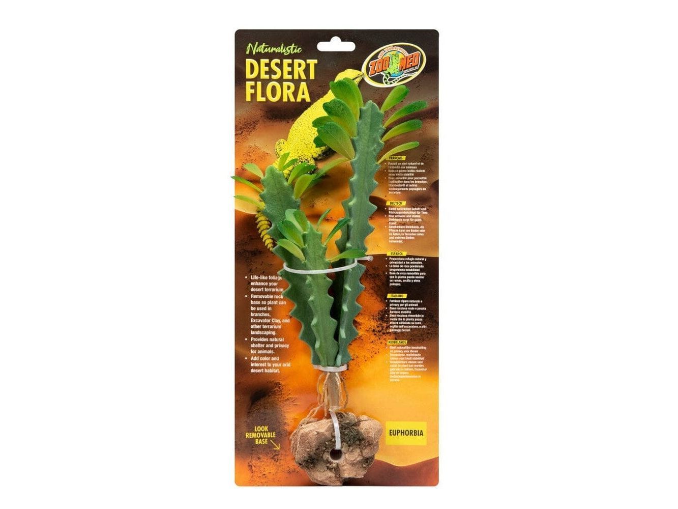 Zoo Med Desert Flora Plant Euphorbia, 1ea/One Size Animals & Pet Supplies > Pet Supplies > Fish Supplies Zoo Med
