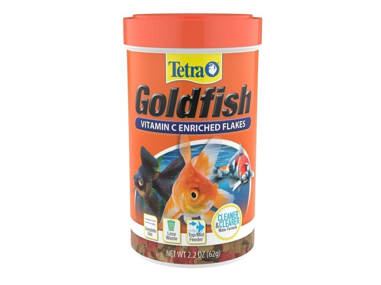Tetra TetraFin Goldfish Flakes Fish Food 1ea/2.2 oz Aquatic Diet Tetra