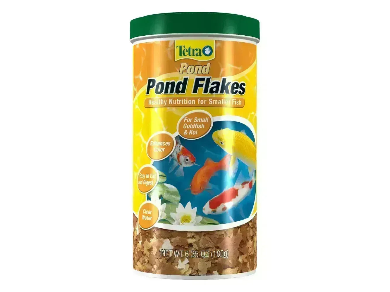Tetra Pond Flakes Small Fish Food, 6.35oz Fish Supplies Tetra