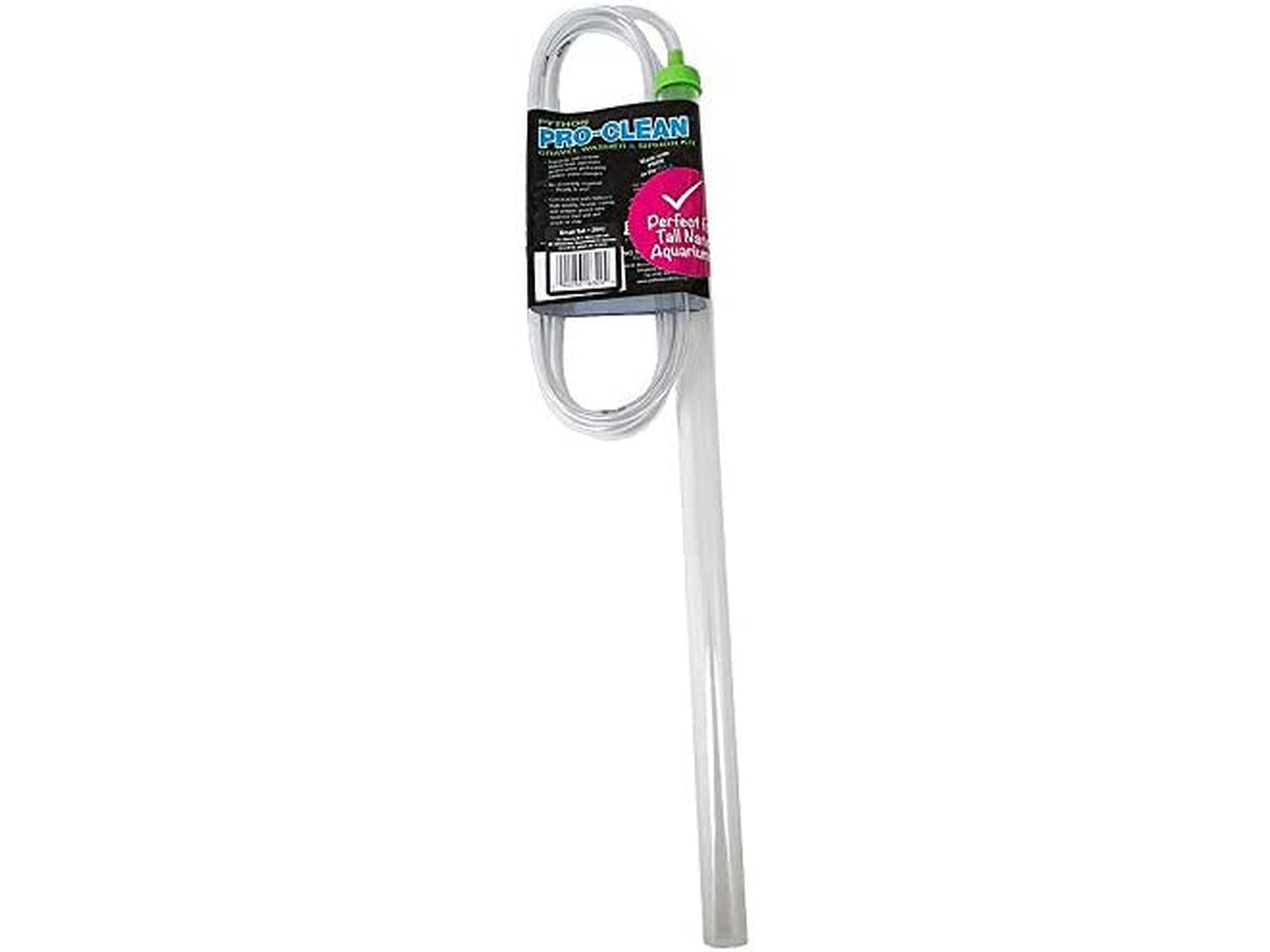 Python Pro-Clean Gravel & Siphon Kit, Small Tall Fish Supplies Python