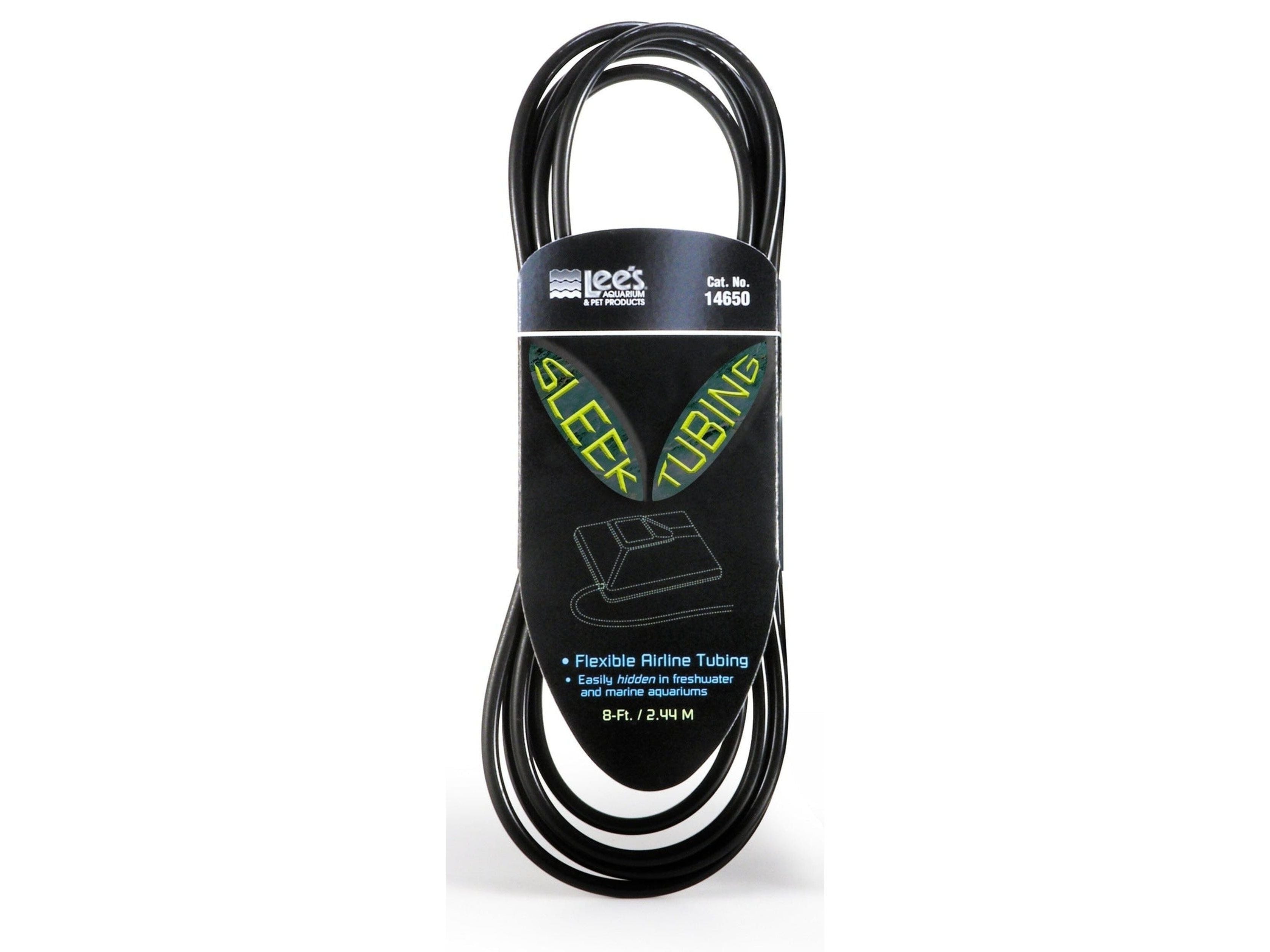Lee's Sleek Flex Sleeve Tubing Black 3/16 In X 25 ft Filter & Accessories Lee's Aquarium