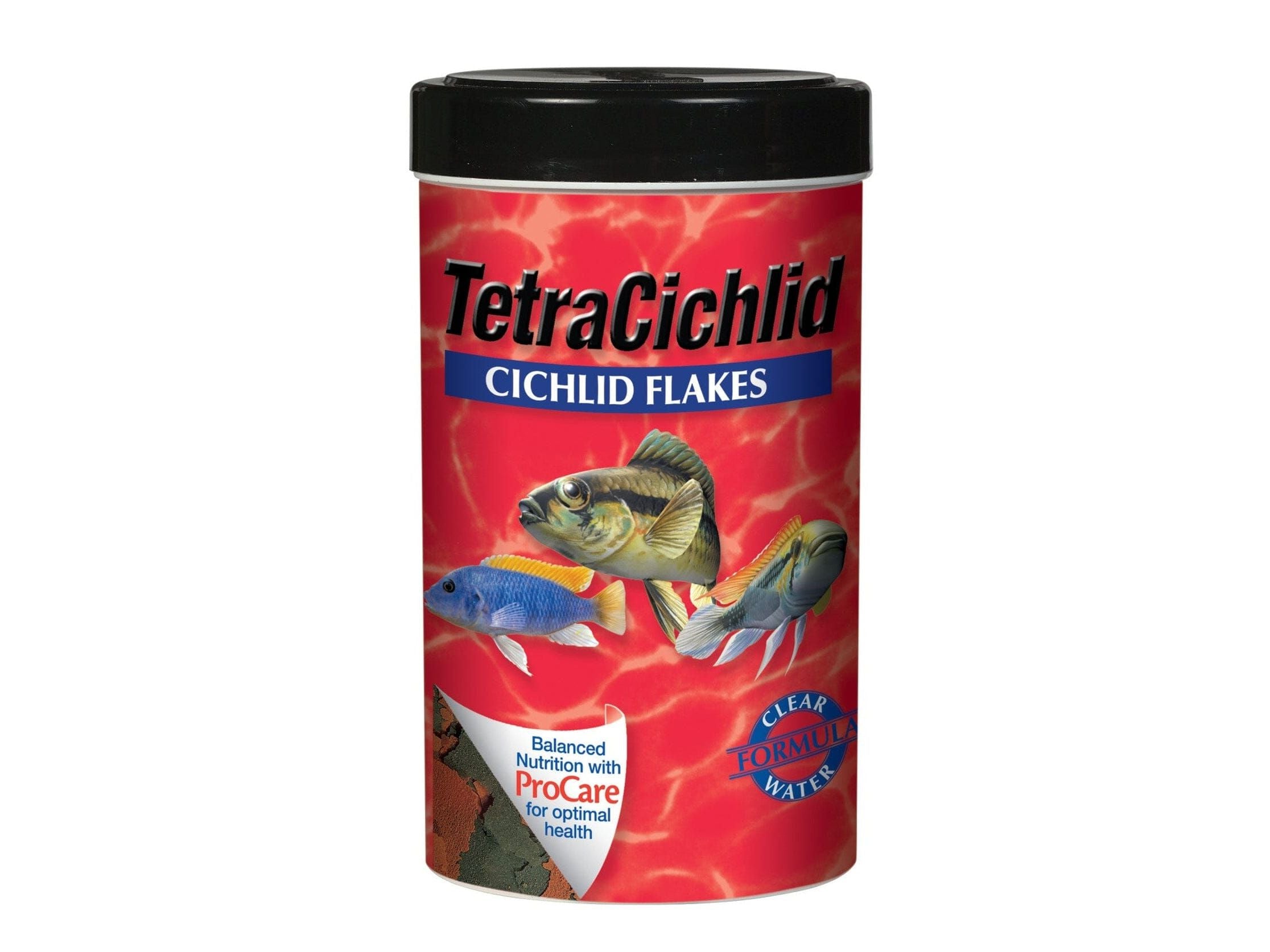 Tetra TetraCichlid Flakes Fish Food 1ea/1.58 oz Aquatic Diet Tetra