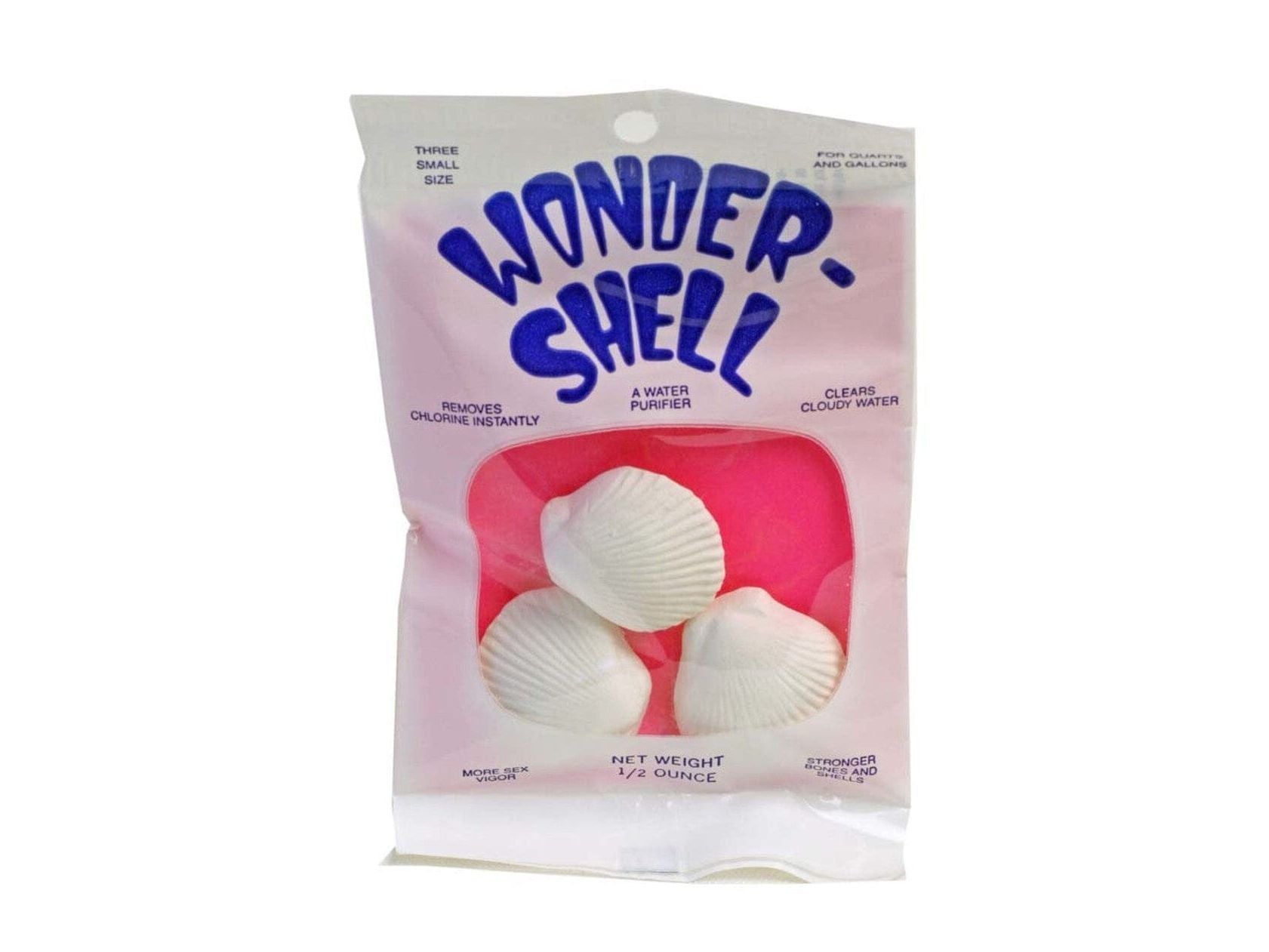 Weco Products Wonder Shell Natural Minerals Water Conditioner 1ea/3 pk, SM Aquarium Additives Weco