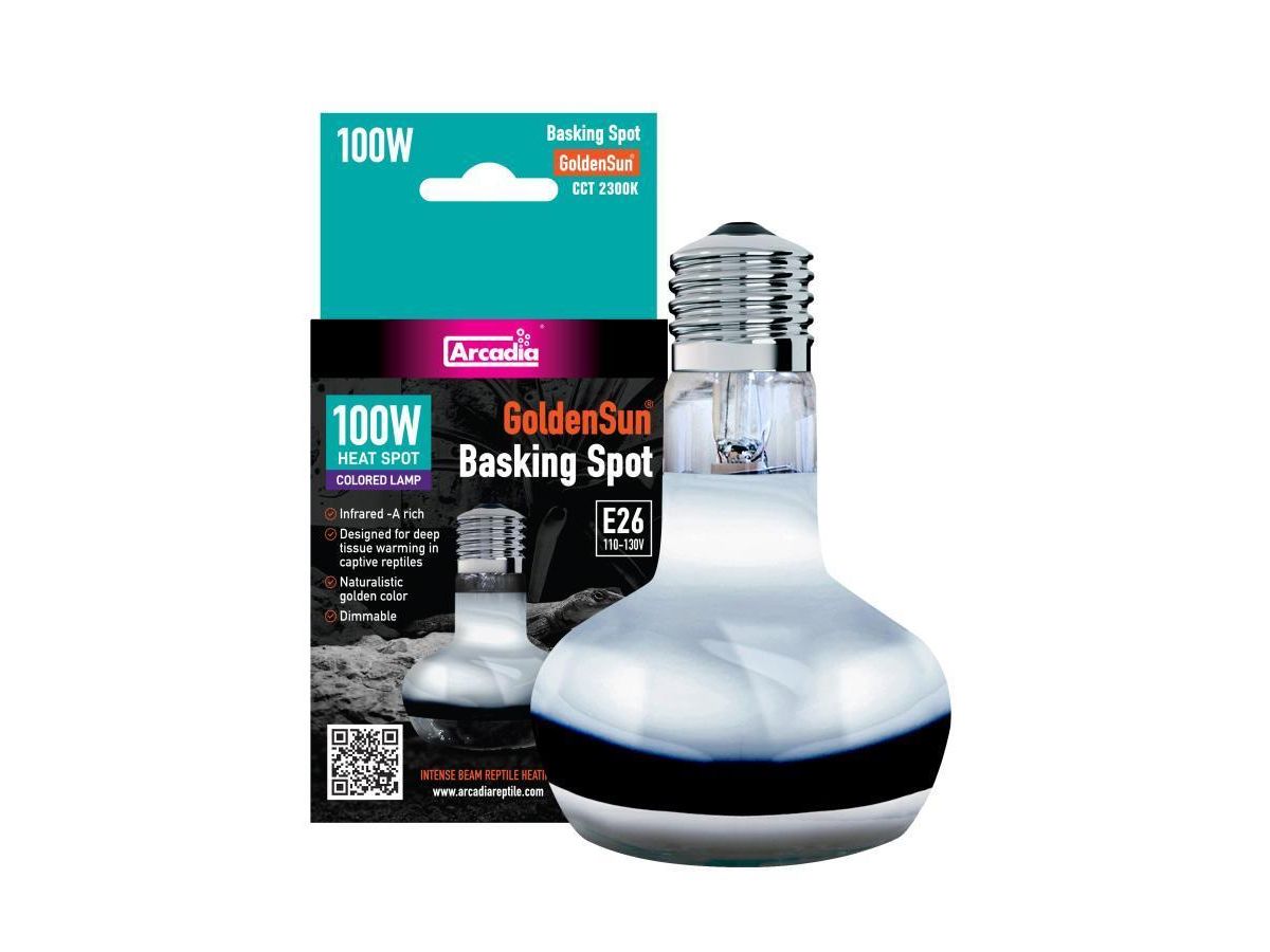 Arcadia GoldenSun Basking Spot Heater - 100 Watt