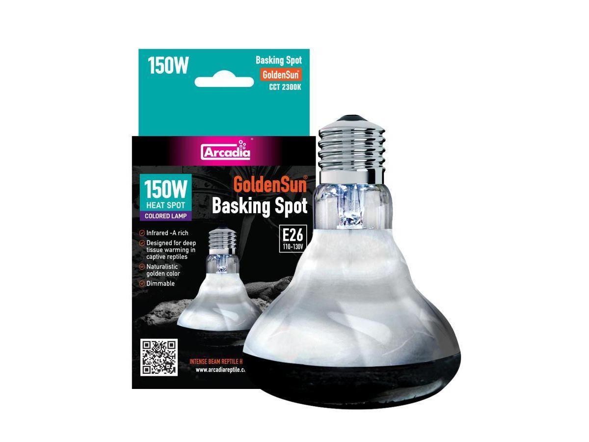 Arcadia GoldenSun Basking Spot Heater - 150 Watt