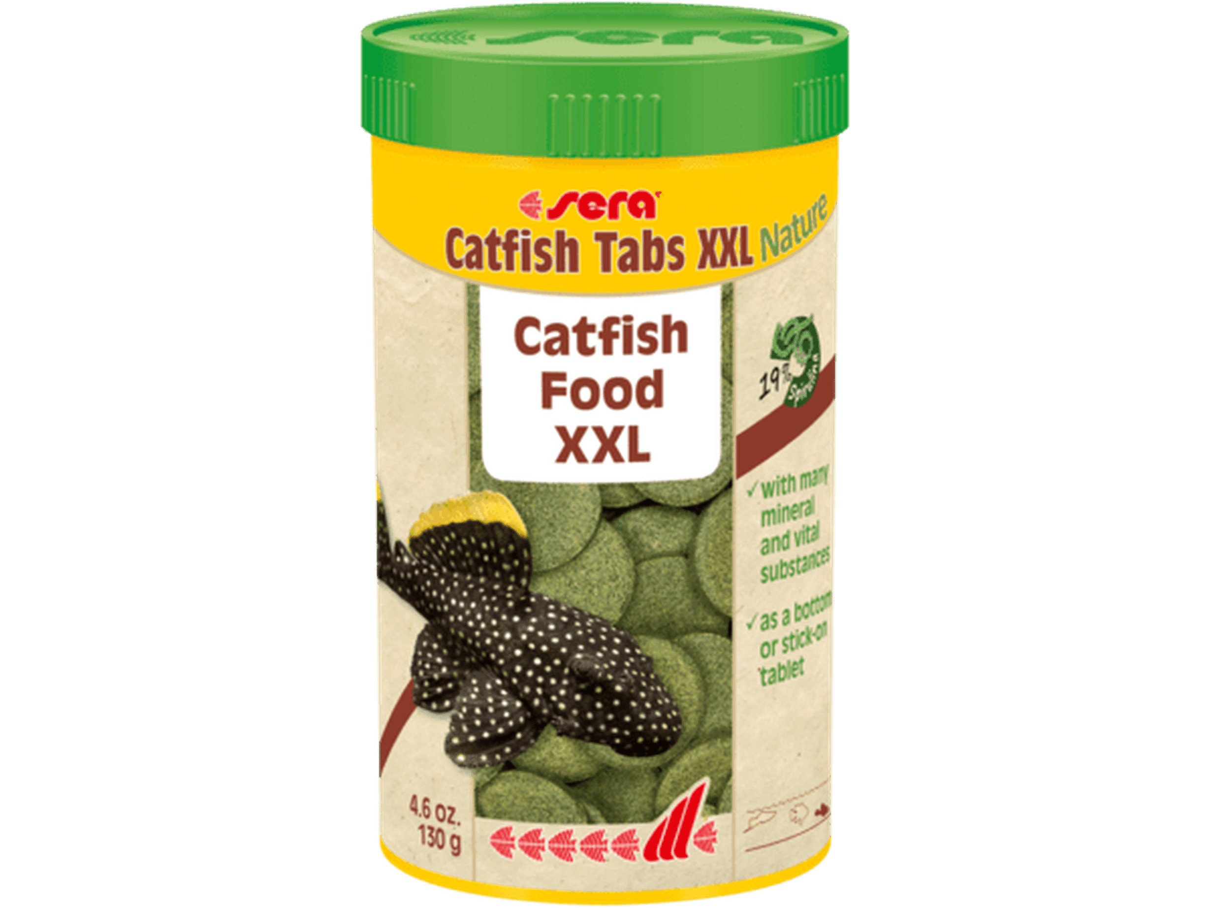 Sera Catfish Tabs XXL Nature 4.6oz Aquatic Diet Sera
