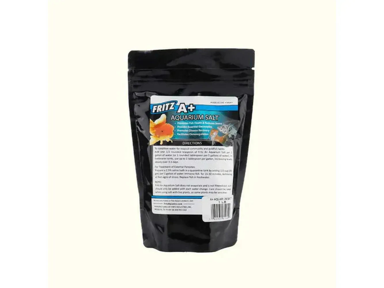 Fritz Aquarium Salt 1lb Aquarium Additives Fritz