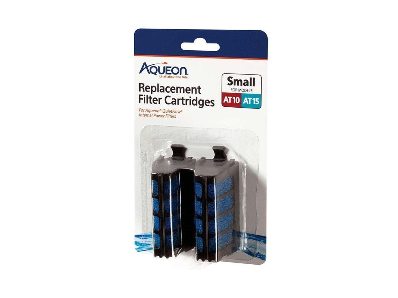 Aqueon Replacement Internal Filter Cartridge, Small, 2pk Filter & Accessories Aqueon