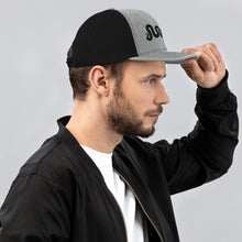 Load image into Gallery viewer, MorphMarket Trucker Cap with White Embroidered Logo

