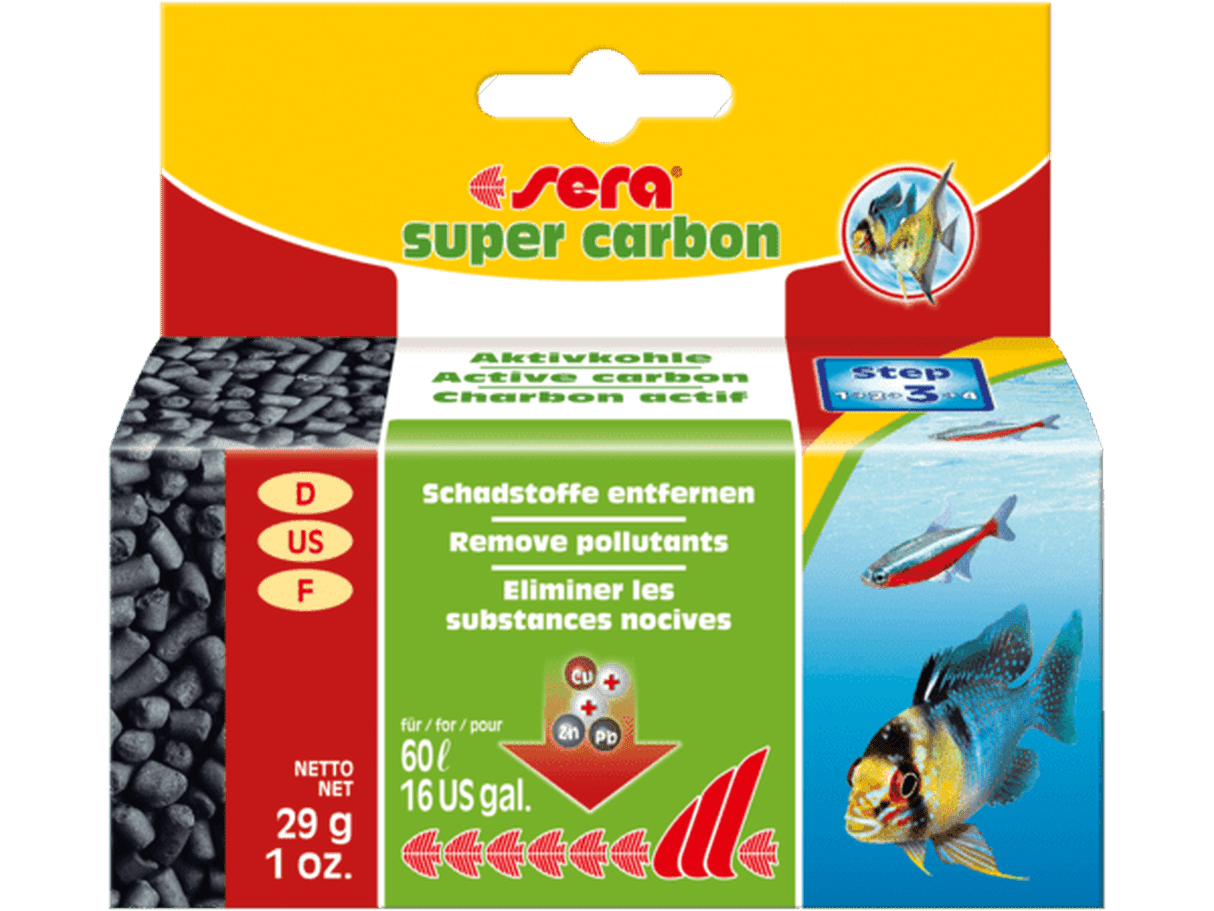 Sera Super Carbon 1oz Aquarium Additives Sera