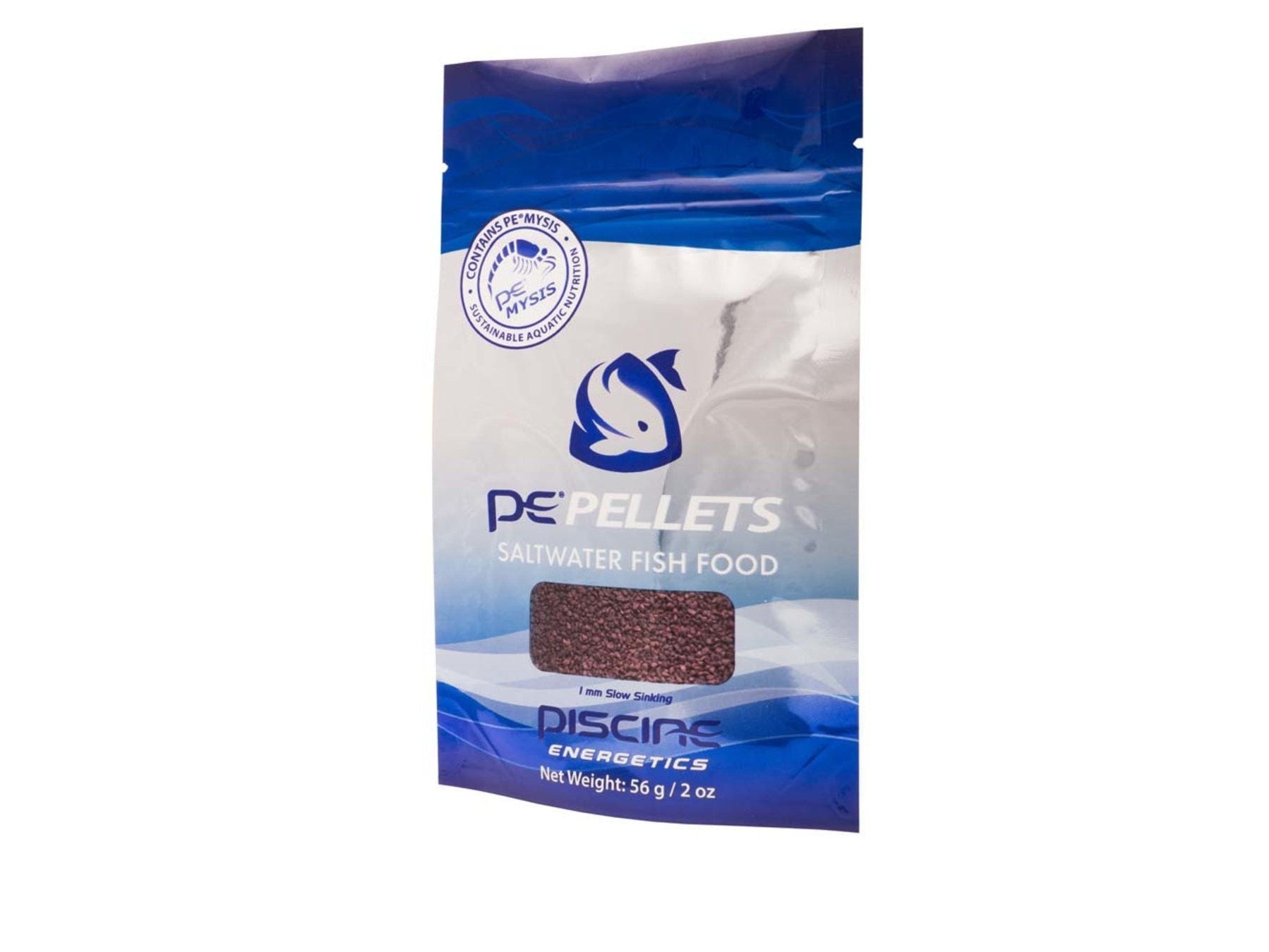 Piscine Energetics Pellets Saltwater Fish Food 1ea/2 oz