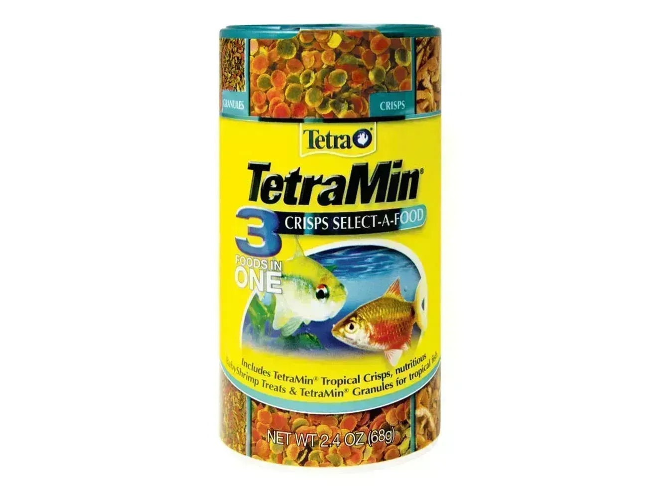 Tetra TetraMin 3-In-1 Select-A-Food 2.4oz Animals & Pet Supplies > Pet Supplies > Fish Supplies Tetra
