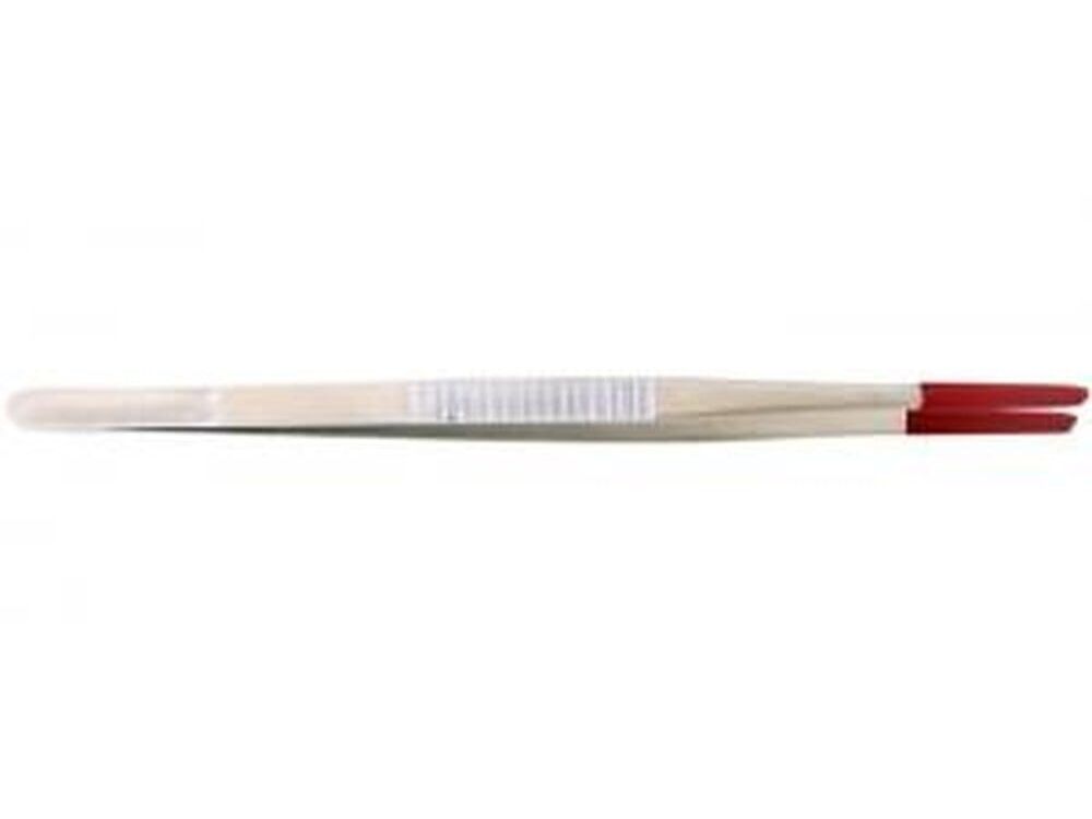 Tweezer - 8" with Rubber Tip Reptiles Plus