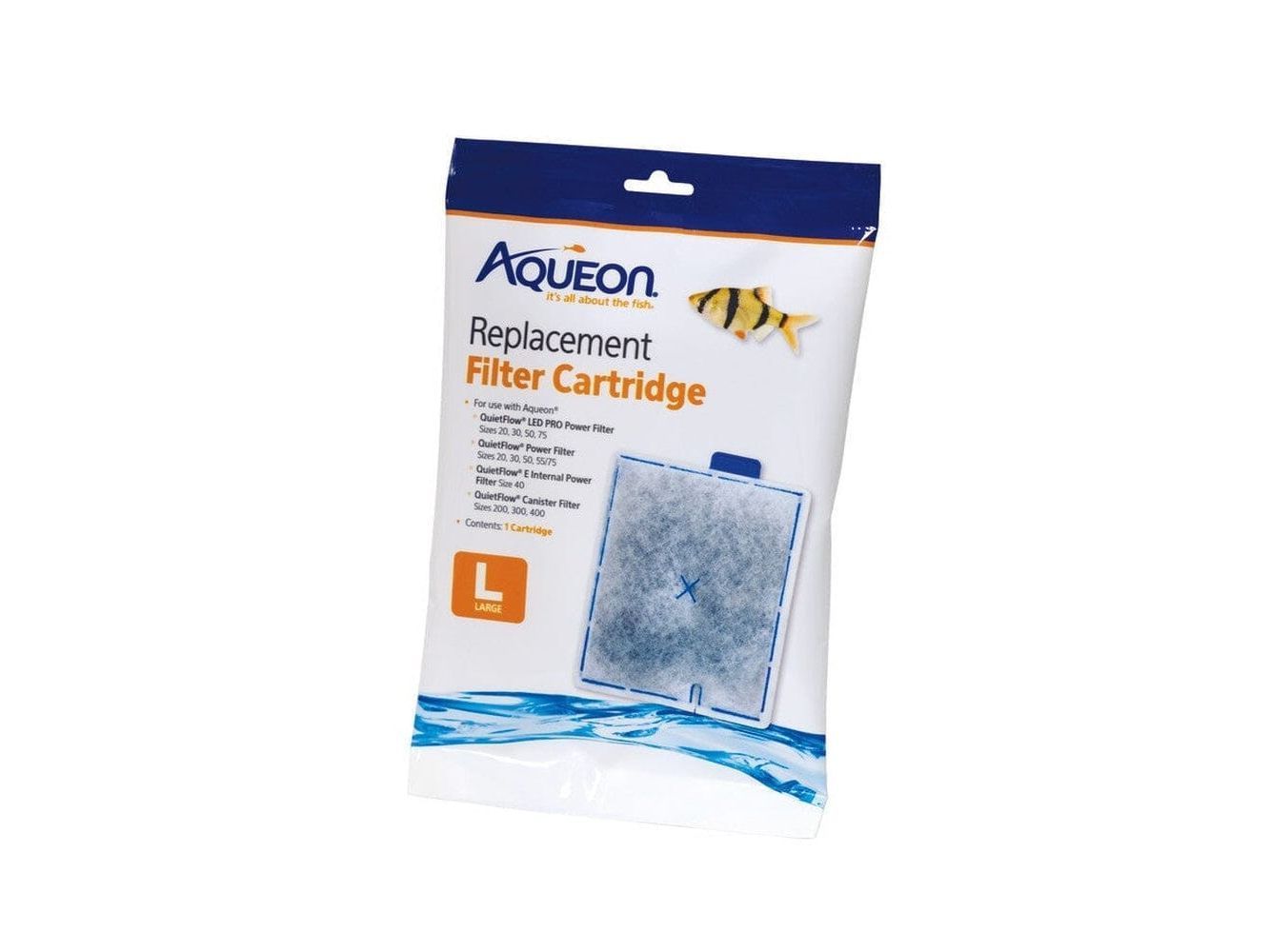 Aqueon Replacement Filter Cartridges, Large - 1 pk Filter & Accessories Aqueon