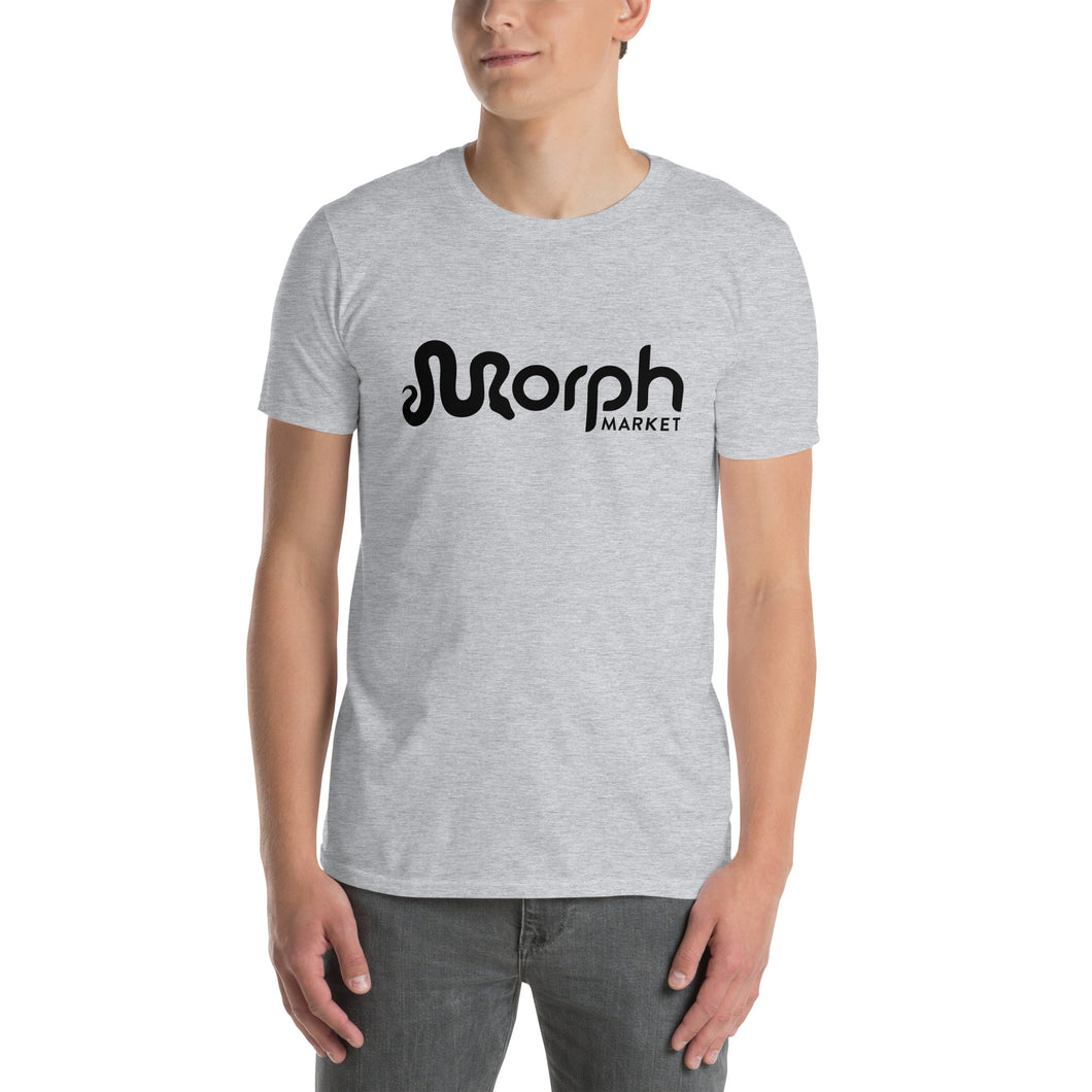 Classic MorphMarket T-Shirt (Unisex, Black Logo)