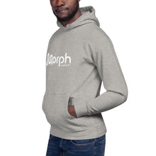 Load image into Gallery viewer, Unisex Hoodie with White MorphMarket Logo
