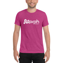 Load image into Gallery viewer, Unisex T-Shirt with White MorphMarket Logo

