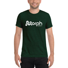 Load image into Gallery viewer, Unisex T-Shirt with White MorphMarket Logo
