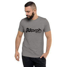 Load image into Gallery viewer, Unisex T-Shirt with Black MorphMarket Logo
