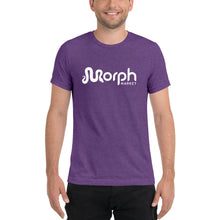 Load image into Gallery viewer, Unisex T-Shirt with White MorphMarket Logo

