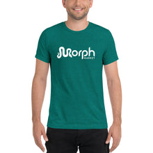 Load image into Gallery viewer, Unisex T-Shirt with White MorphMarket Logo
