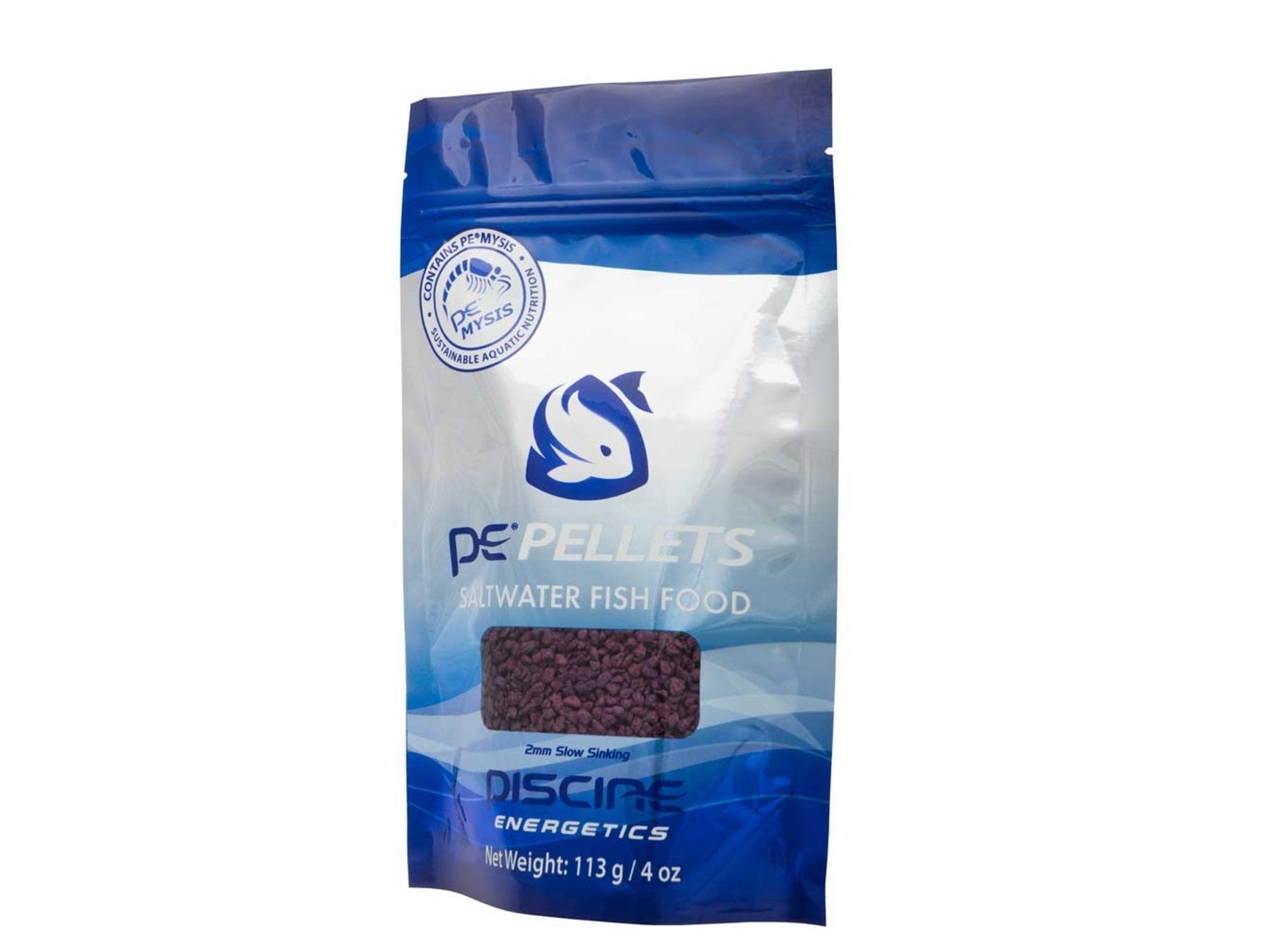 Piscine Energetics Pellets Saltwater Fish Food 1ea/4 oz
