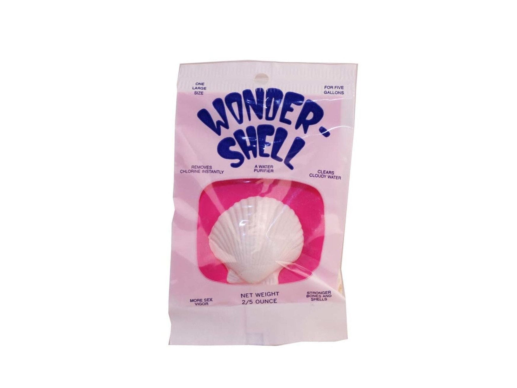 Weco Products Wonder Shell Natural Minerals Water Conditioner 1ea/LG Aquarium Additives Weco
