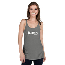 Load image into Gallery viewer, Women&#39;s Racerback Tank with White Logo
