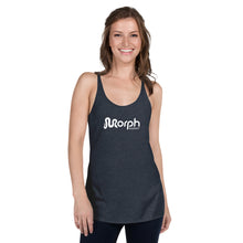 Load image into Gallery viewer, Women&#39;s Racerback Tank with White Logo
