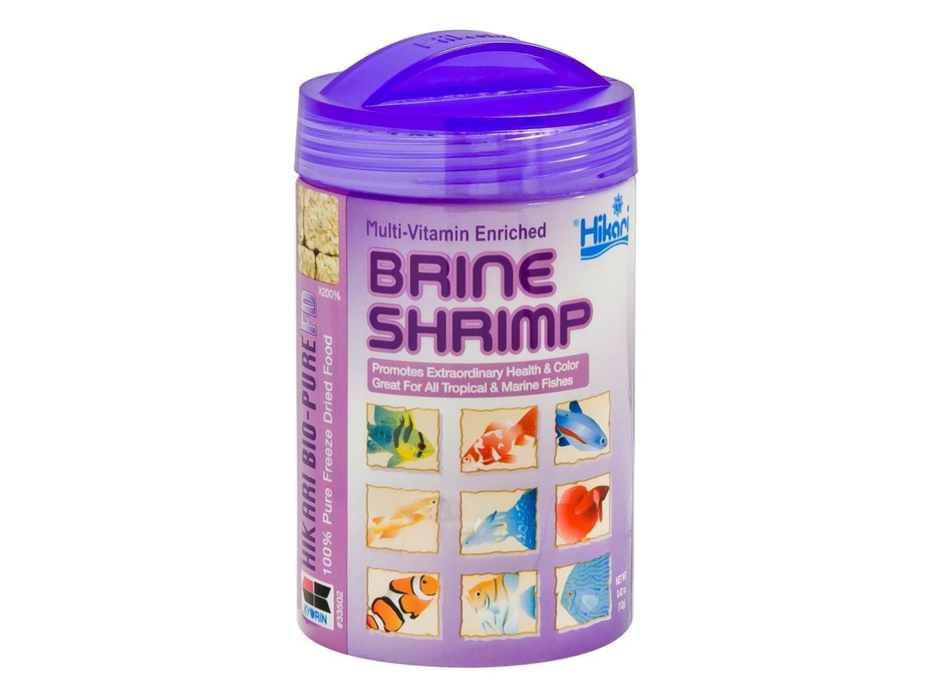 Hikari USA Bio-Pure Freeze Dried Brine Shrimp Fish Food 1ea/0.42 oz