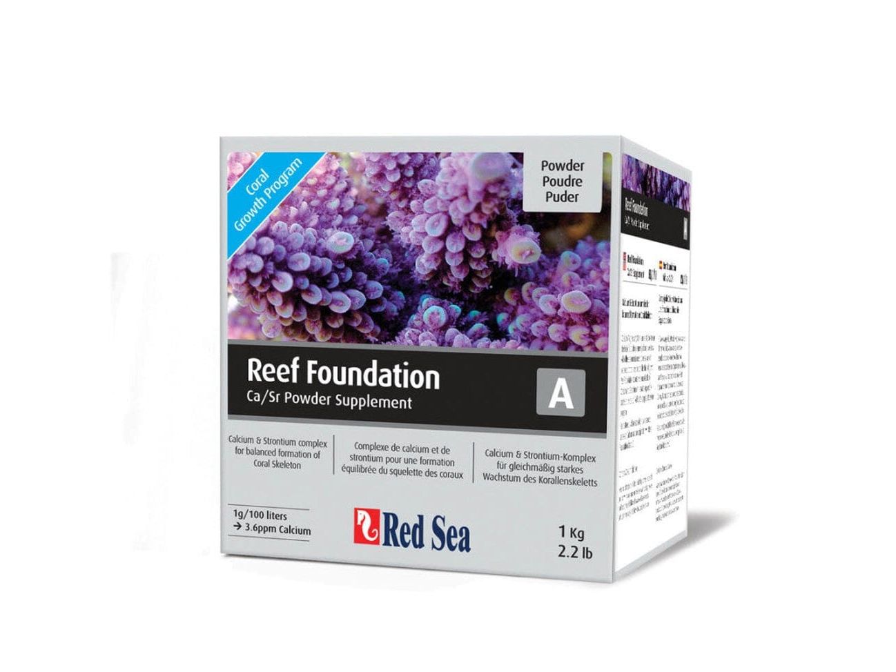 Red Sea Reef Foundation A Supplement 1ea/2.2 lb Aquarium Additives Red Sea